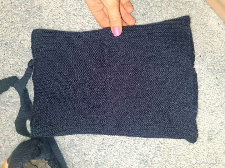 Новая шапка +снуд для мальчика