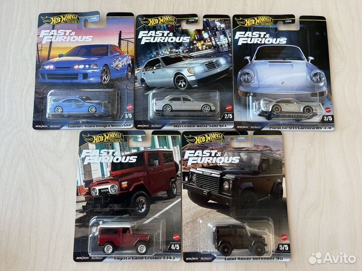 Hot Wheels Fast & Furious