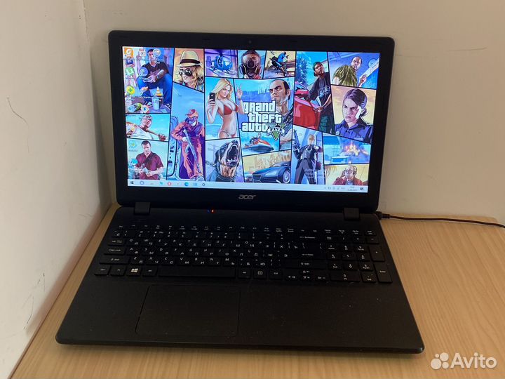 В хорошем состоянии ноутбук Acer