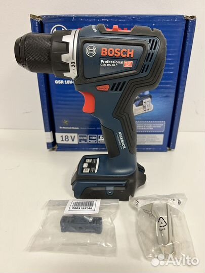 Бесщеточный шуруповерт Bosch GSR 18-90C