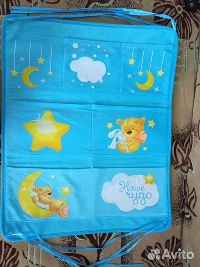 Органайзер на детскую кроватку