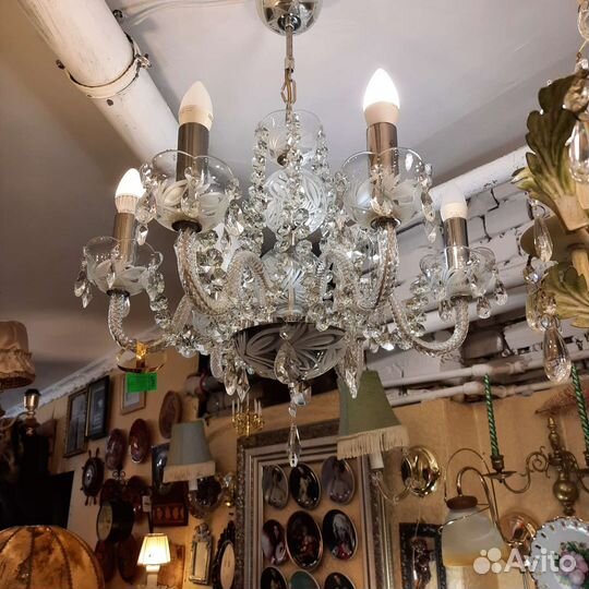 Люстра.разные.винтаж. прованс