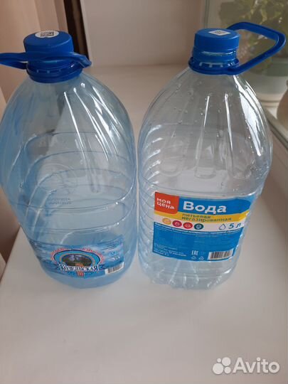 Пэт бутылки 5 литров