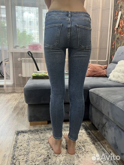 Джинсы zara 36 skinny