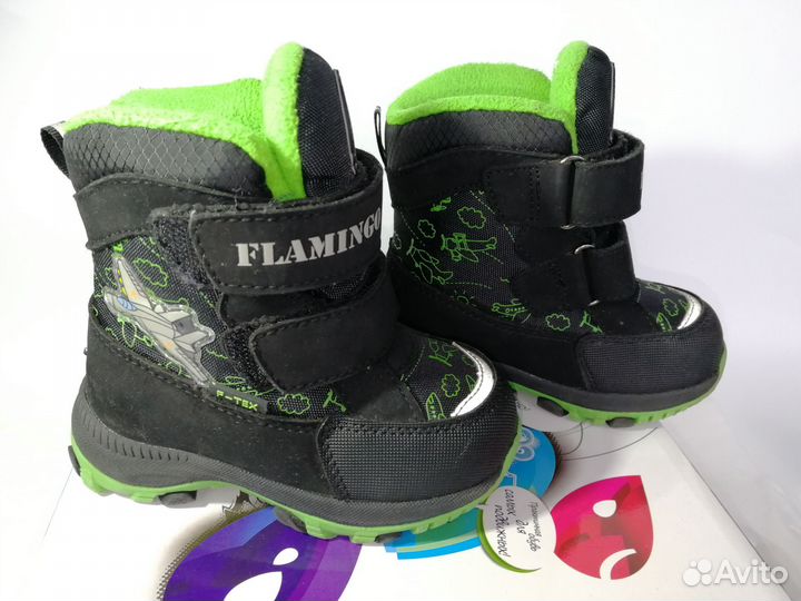 Ботинки зимние детские 23