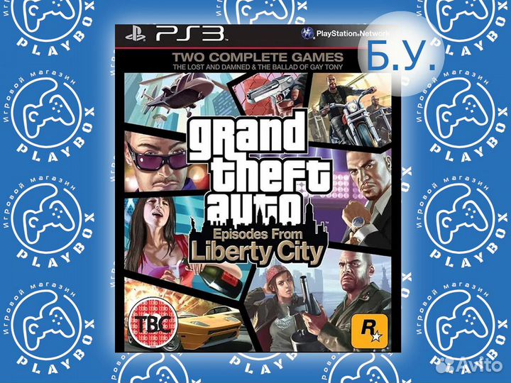 GTA Episodes From Liberty City PS3 б.у