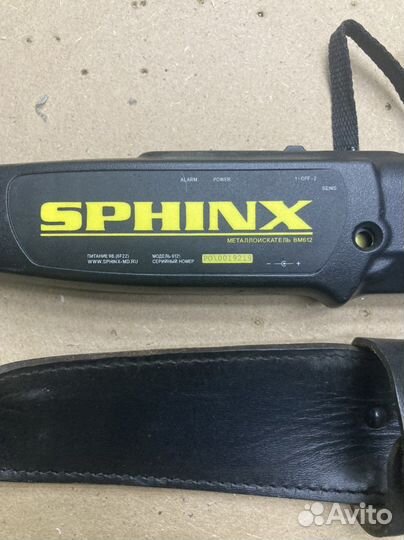 Металлоискатель sphinx bm612