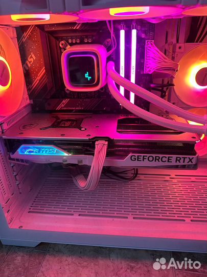 Видеокарта MSI GeForce RTX 4070 Ti super gaming X