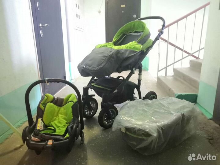 Коляска adamex 3 в 1