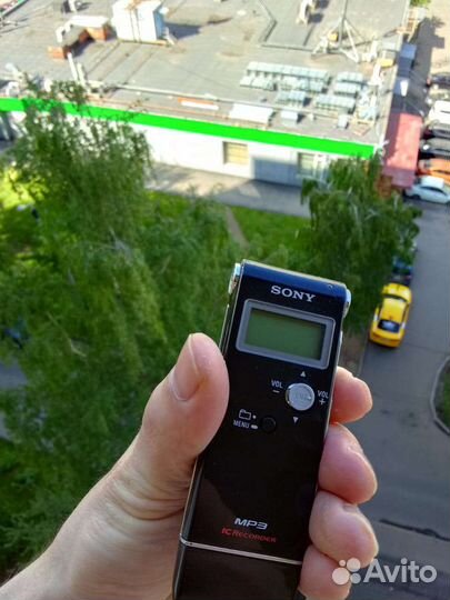 Мини диктофон sony