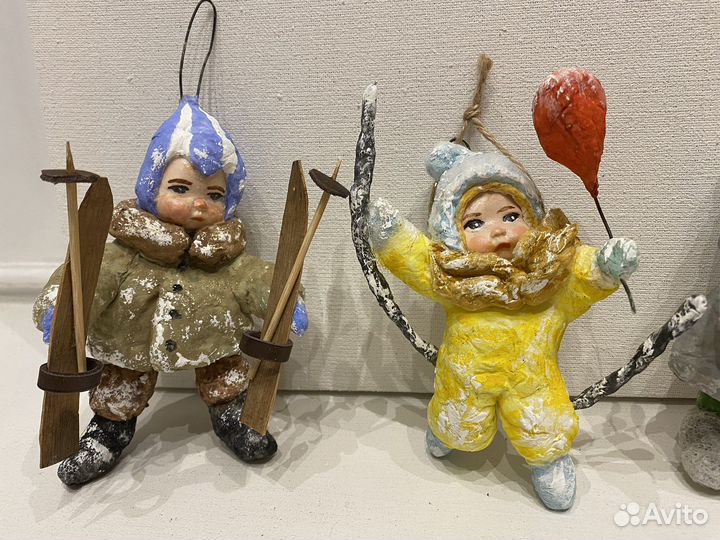 Ватные игрушки