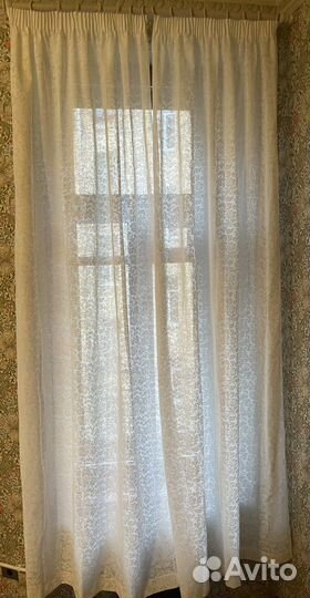 Шторы льняные