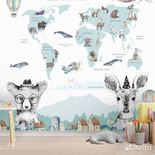 Детские фотообои 