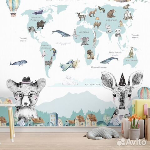 Детские фотообои 