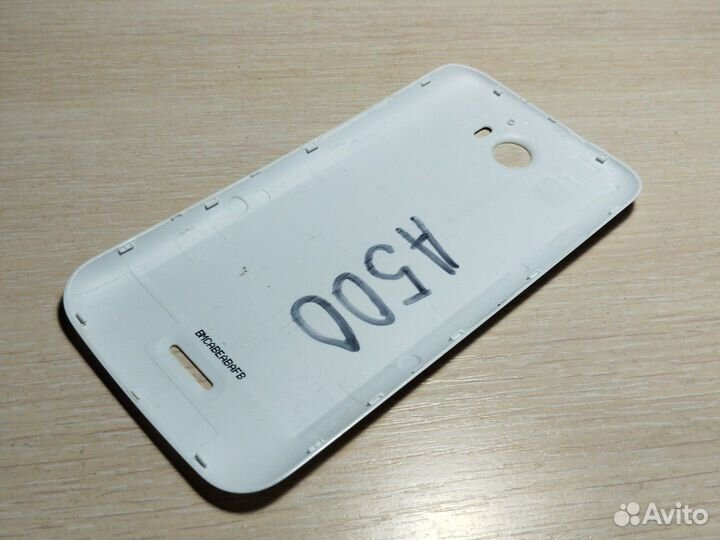 Explay A500. Задняя крышка. Белая. Оригинал