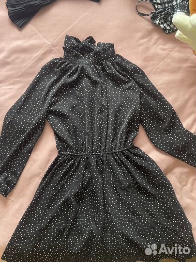 Платье в горошек