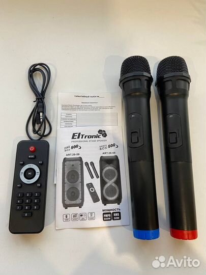 Блютуз колонка Eltronic 20-58 Мощная 500W (Новая)