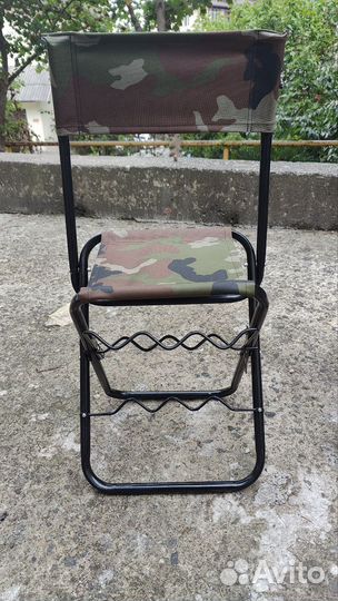 Стул рыболовный с подставкой для удочек