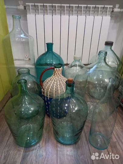 Старинные бутыли