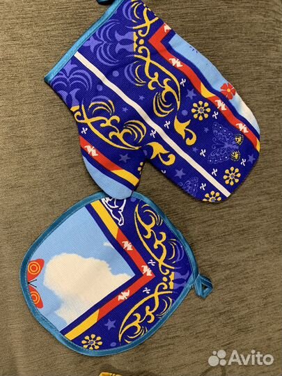 Кухонный набор фартук прикватки