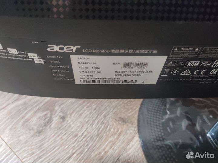 Монитор Acer SA240Y abi