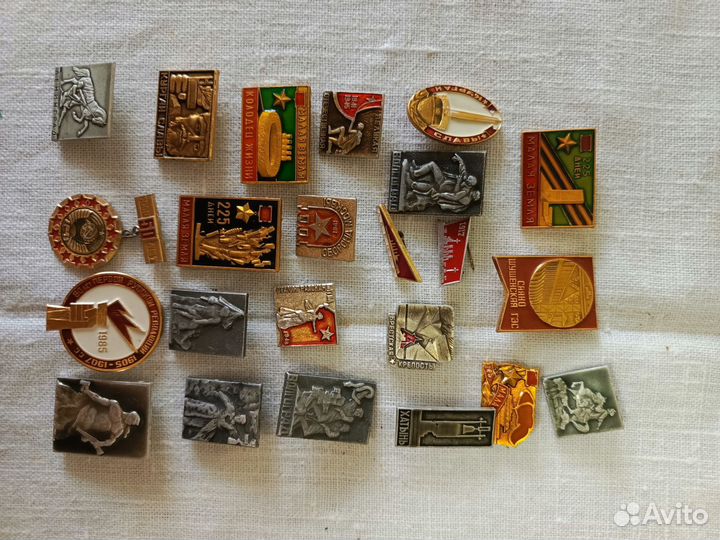 Значки олимпиада 80