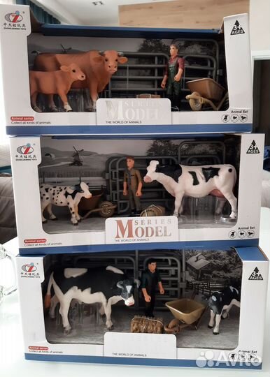 Фигурки домашних животных