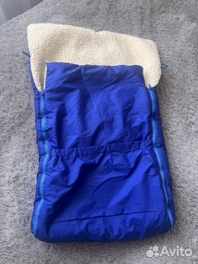 Зимний конверт в коляску