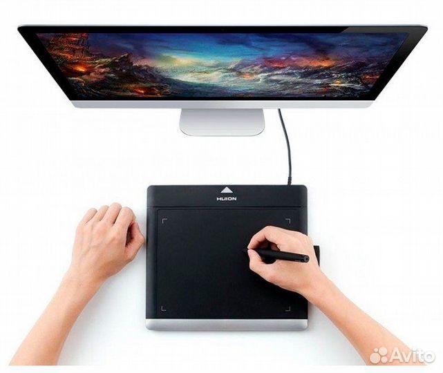 Графический планшет huion 680tf