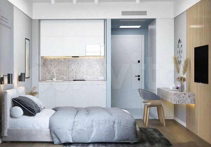 Квартира-студия, 35 м² (Грузия)