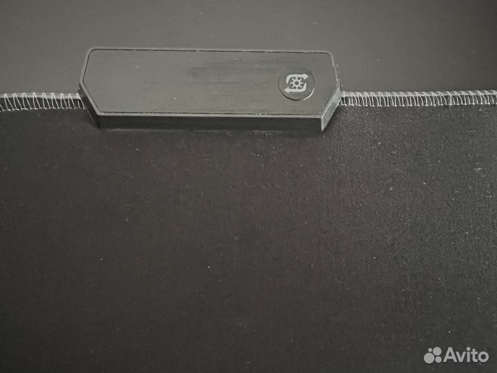 Коврик RGB большой для мыши с подсветкой