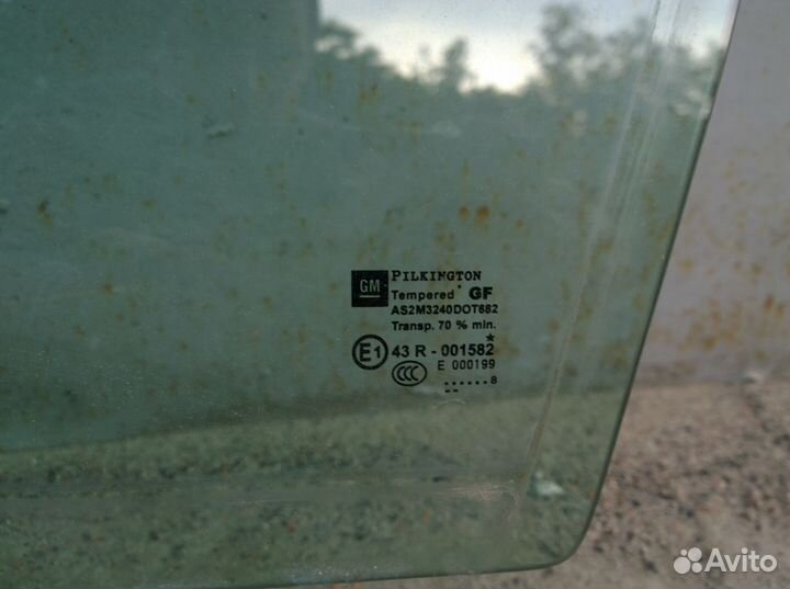 Стекло двери opel astra h gtc