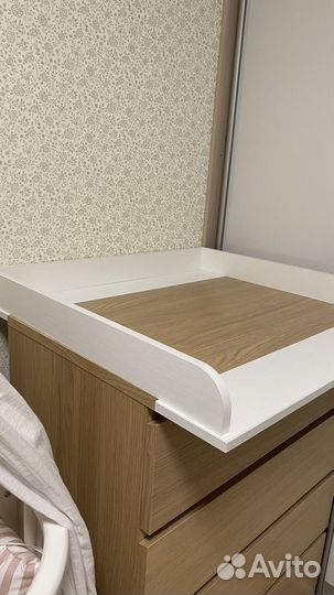 Пеленальная доска на комод