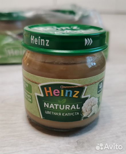 Пюре детское heinz (брокколи, цветная капуста)