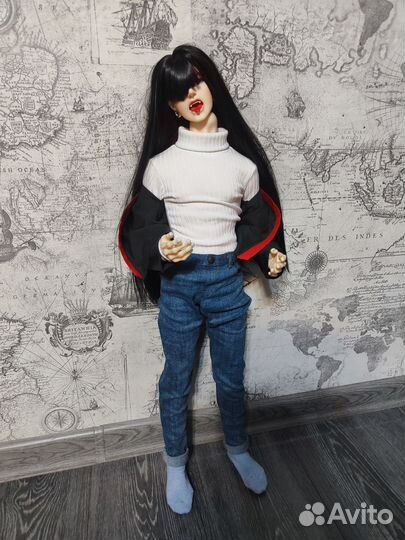 Кукла вампир bjd 75 см рекаст