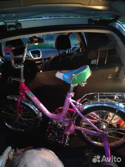 Велосипед для девочки 16 дюймов