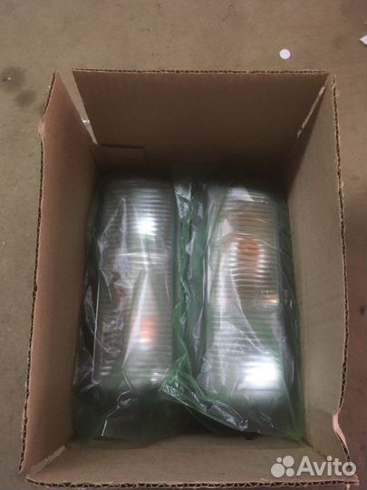 Подфарники белые комплект 2 шт