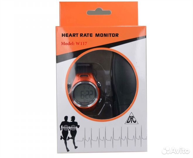 Нагрудный кардиодатчик + часы - монитор DFC W117