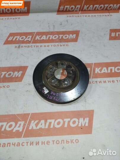 Диск тормозной передний Nissan X-Trail T31 рест