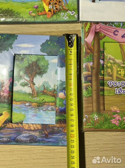 Рамки для фото Винни-Пух/Новые/4 шт