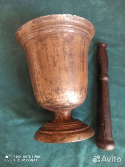 Царская старинная ступка