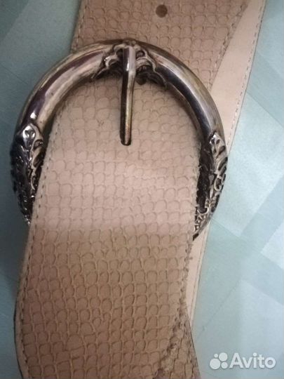 Кожанный женский ремень Elegance