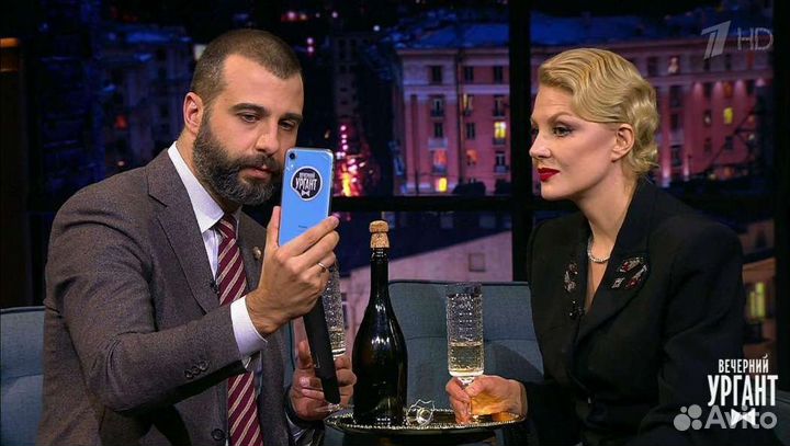 Хрустальные фужеры бокалы СССР 2 штуки