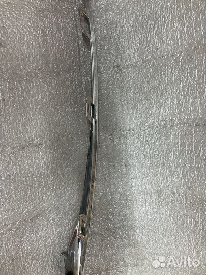 Хром накладка бампера переднего cherokee wl