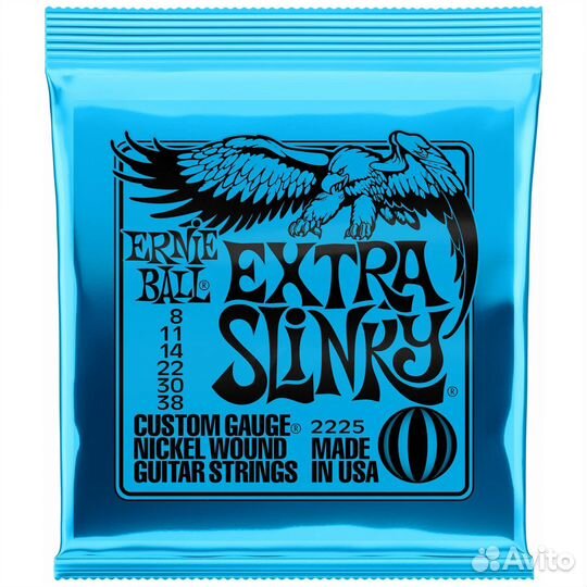 Ernie ball 2225 Nickel Wound Slinky Extra 8-38