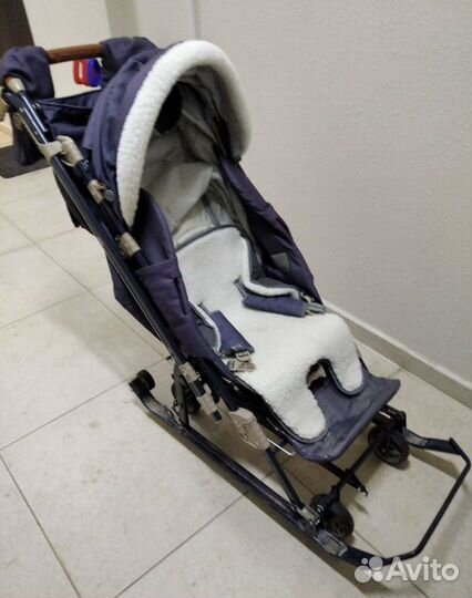 Санки коляска ника