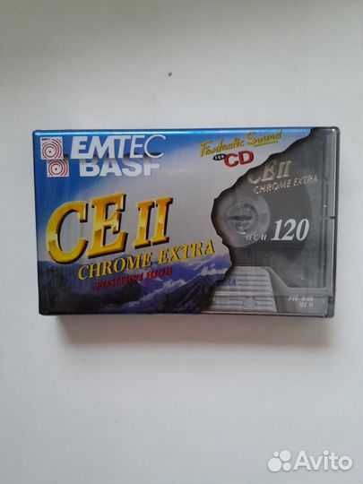 Аудиокассеты новые запечатанные