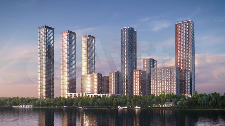 1-к. квартира, 38,7 м², 44/53 эт.