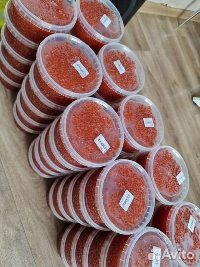 Красная икра горбуши