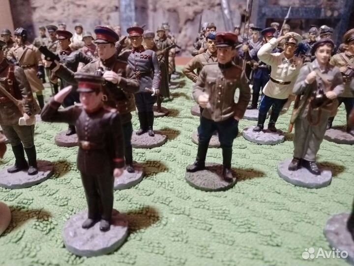 Коллекционные оловянные солдаты 